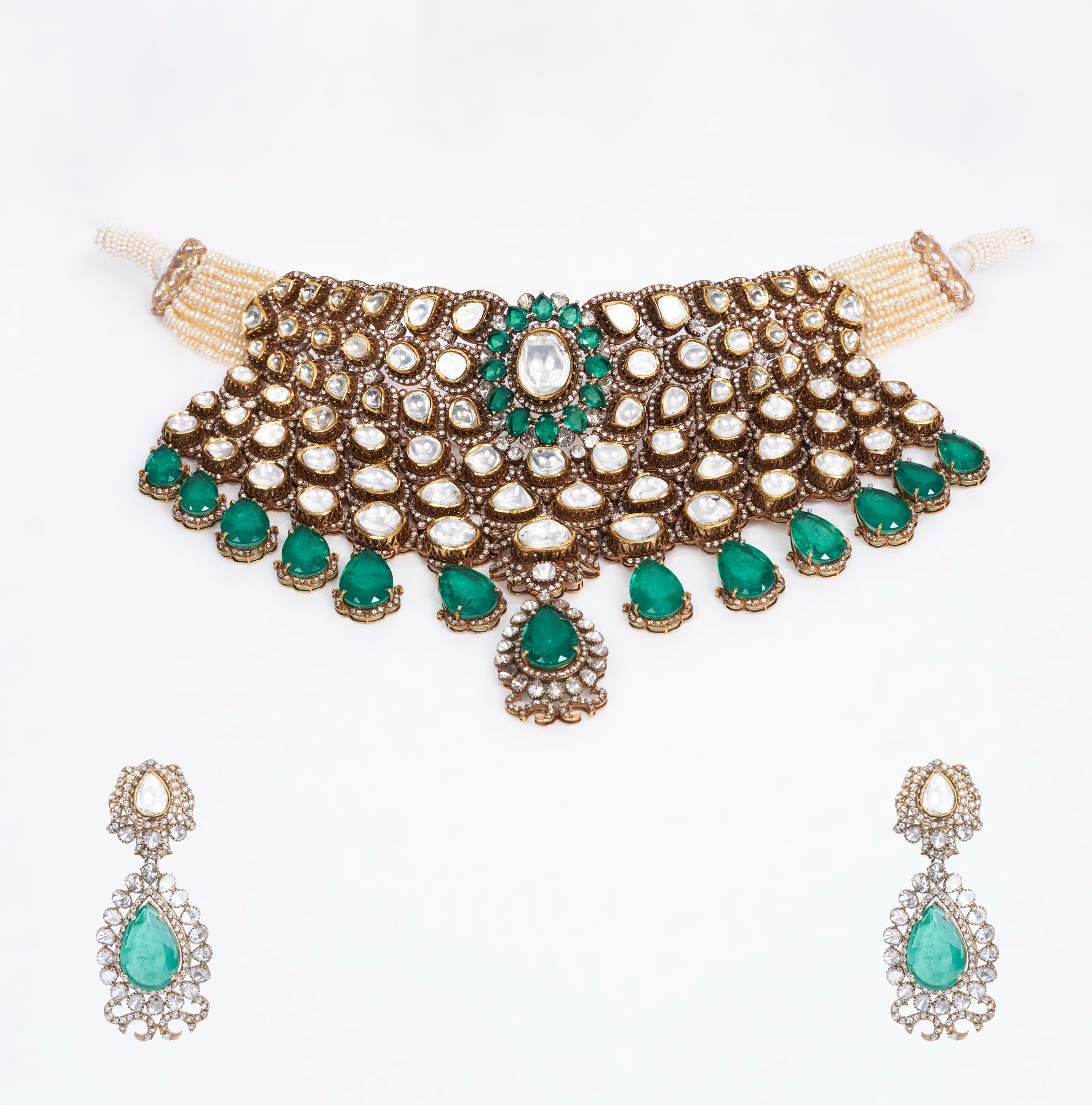 Regal Polki Choker Set